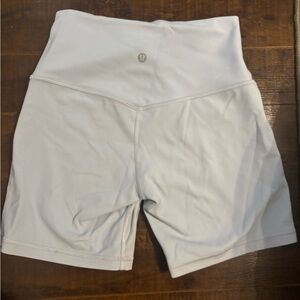 lululemon athletica Light Lavender High-Rise Bike Shorts